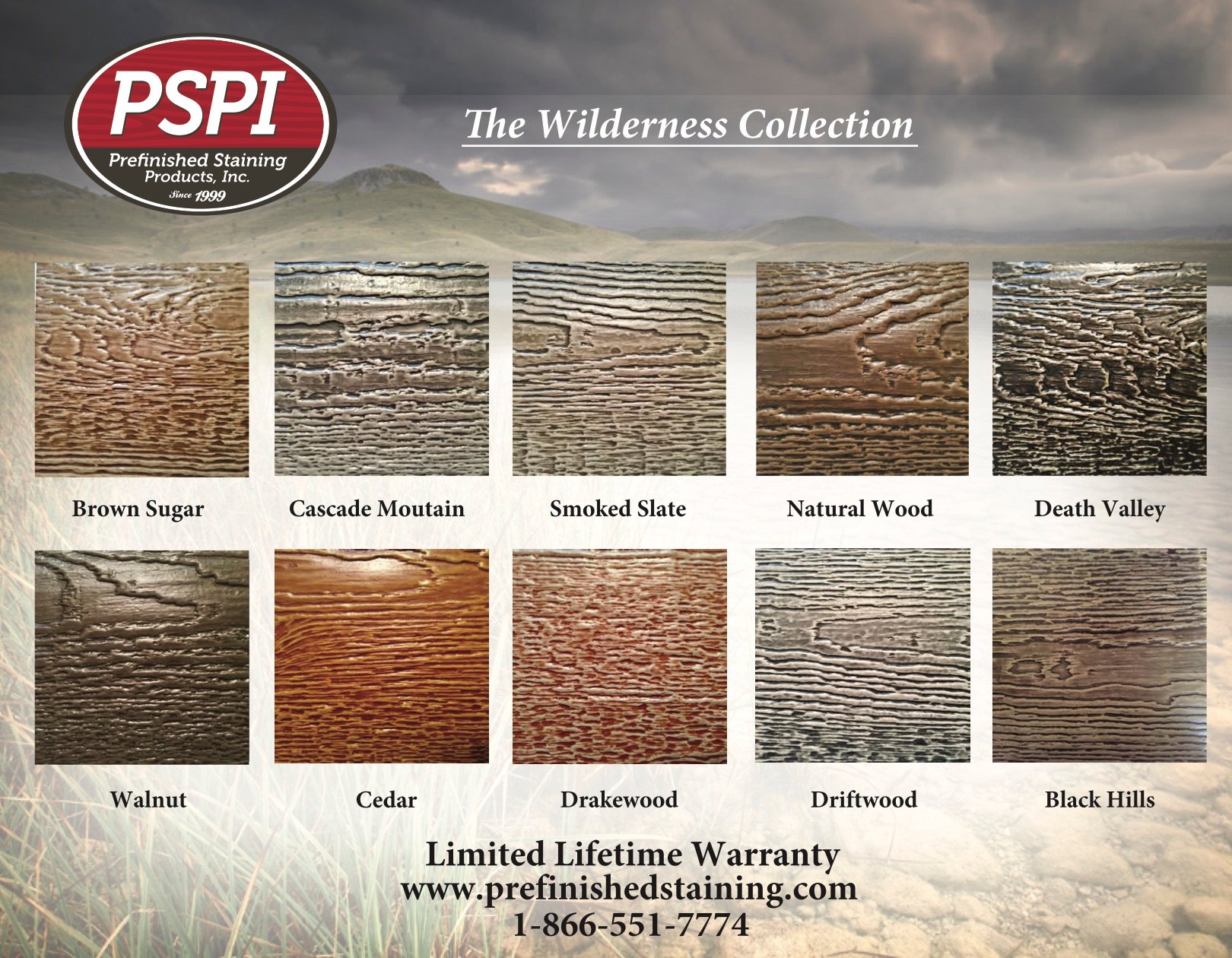 Western Garage Builders Siding Colors and Styles Page